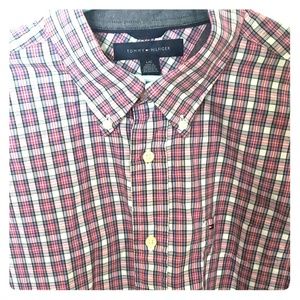 Tommy Hilfiger mens long sleeved button up
